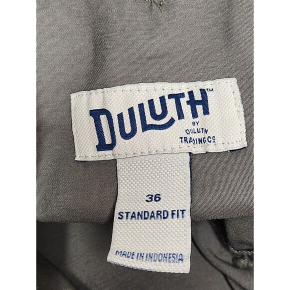 Duluth Flex Dry On The Fly Shorts‎ Men's 36 Gray Standard Fit 11" Cargo Stretch - Picture 3 of 6